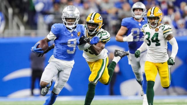 Detroit Lions wide receiver Jameson Williams.